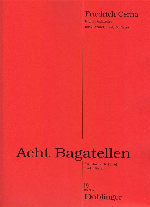 8 Bagatellen für Klarinette(in A) und Klavier